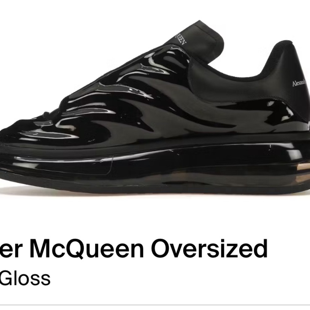 Alexander McQueen oversized gloss men Sneakers